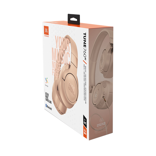 JBL Tune 760NC - Blush - Wireless Over-Ear NC Headphones - Detailshot 10 image number null